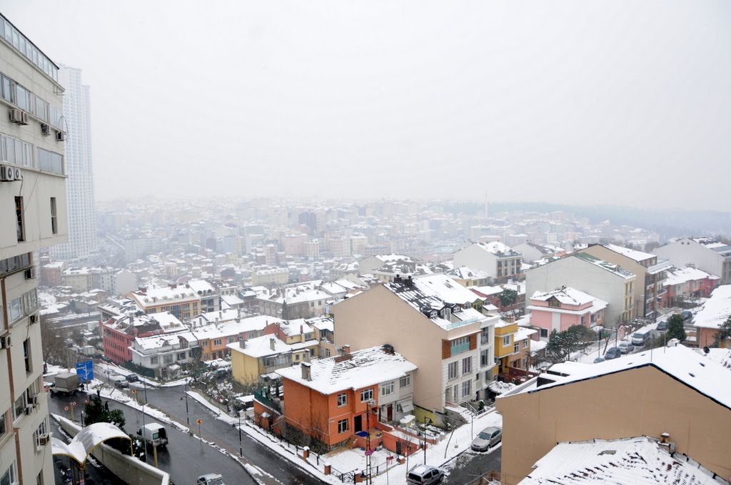 Perpa'dan,Kasımpaşa kış manzaraları,istanbul by ilhan parcali