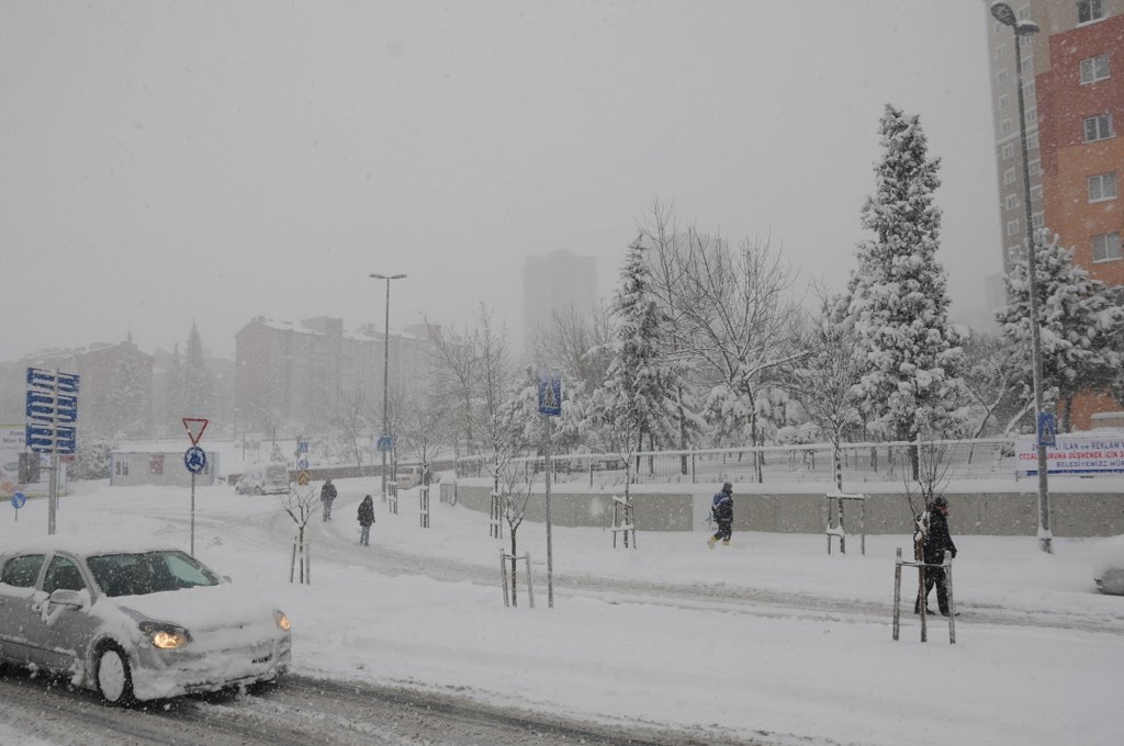 İstanbul,ikitelli,kış manzaraları. by ilhan parcali