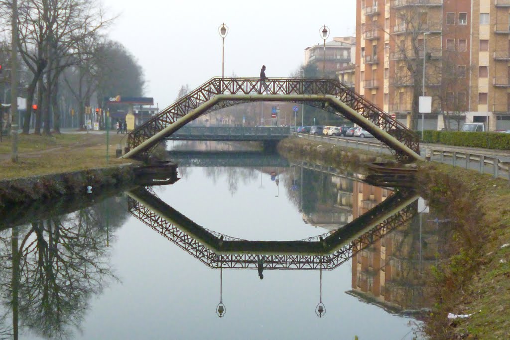 Ponte sul Naviglio a Pavia by al.rovelli