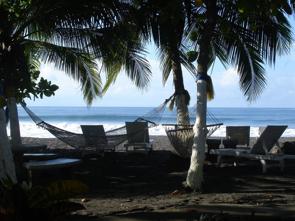 Playa Hermosa, in front of Hotel Fuego Del Sol by IrenaM