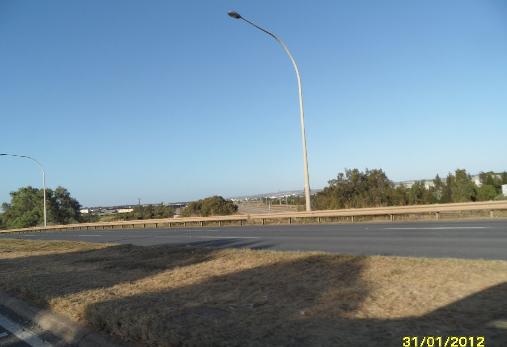 View across Princess Highway in Cavan area, on 31-01-2012 by Peter John Tate,