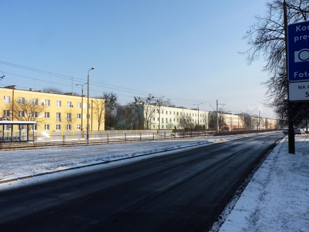 Bydgoszcz - Ulica Wojska Polskiego by Kazimierz .Mendlik