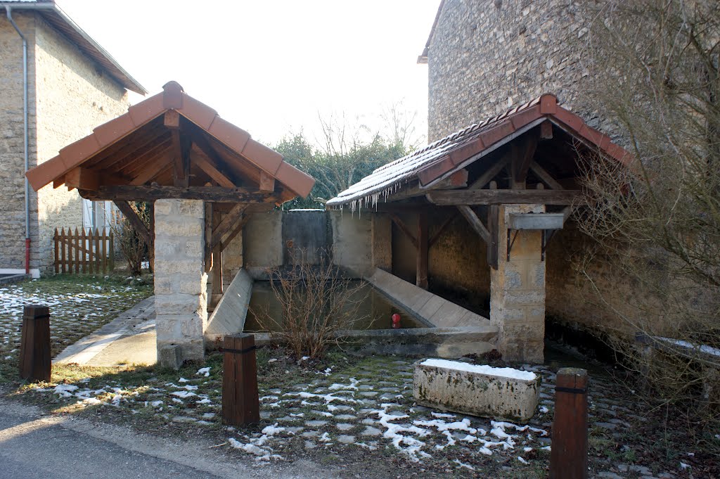 Lavoir au hameau Salles commune de Saint-Martin-Du-Mont by philetisa