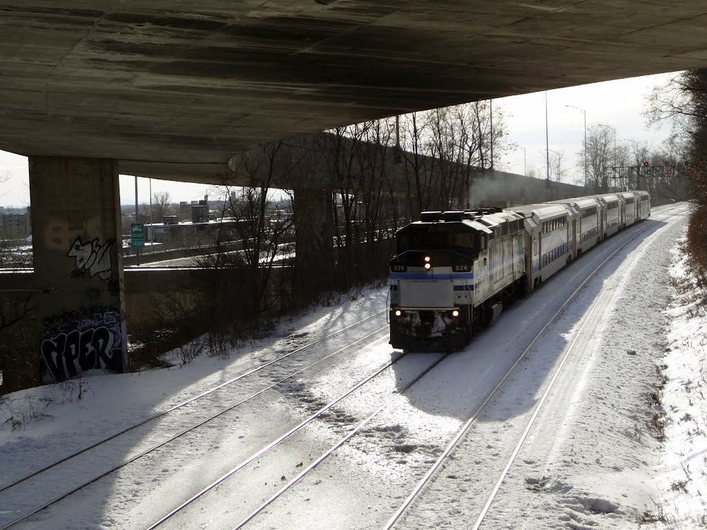 Passage d'un train de l'AMT 1 by Mathieu D.