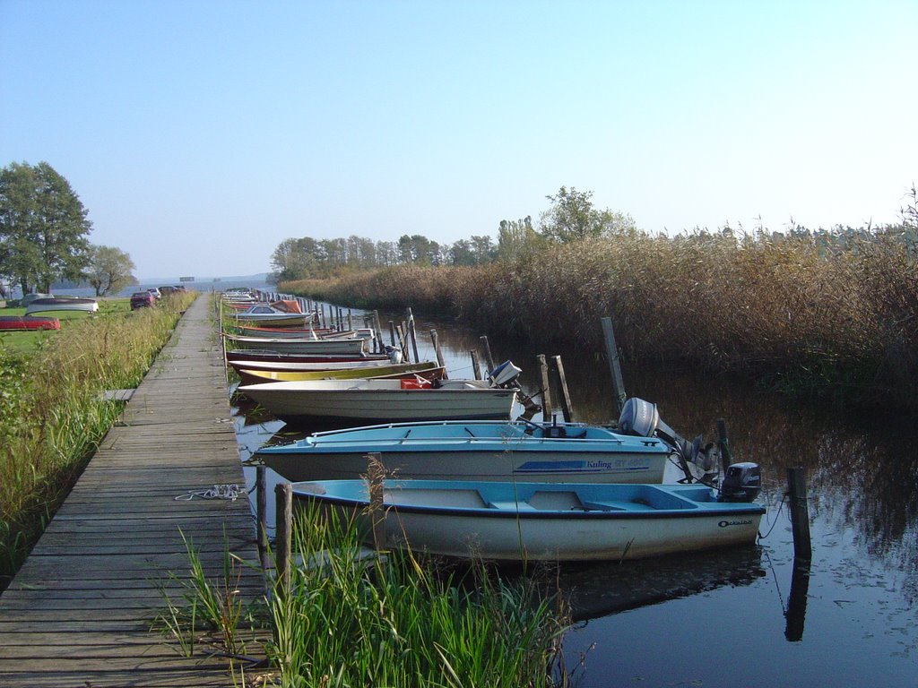 Malmön småbåtshamn by idja