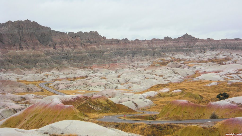 Badlands-Nationalpark by usa-sights.com