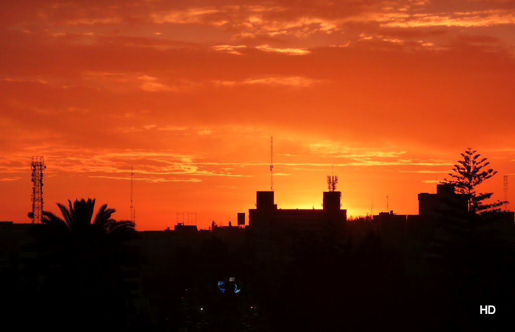 Peru-Arequita - am Abend by Heribert Duling