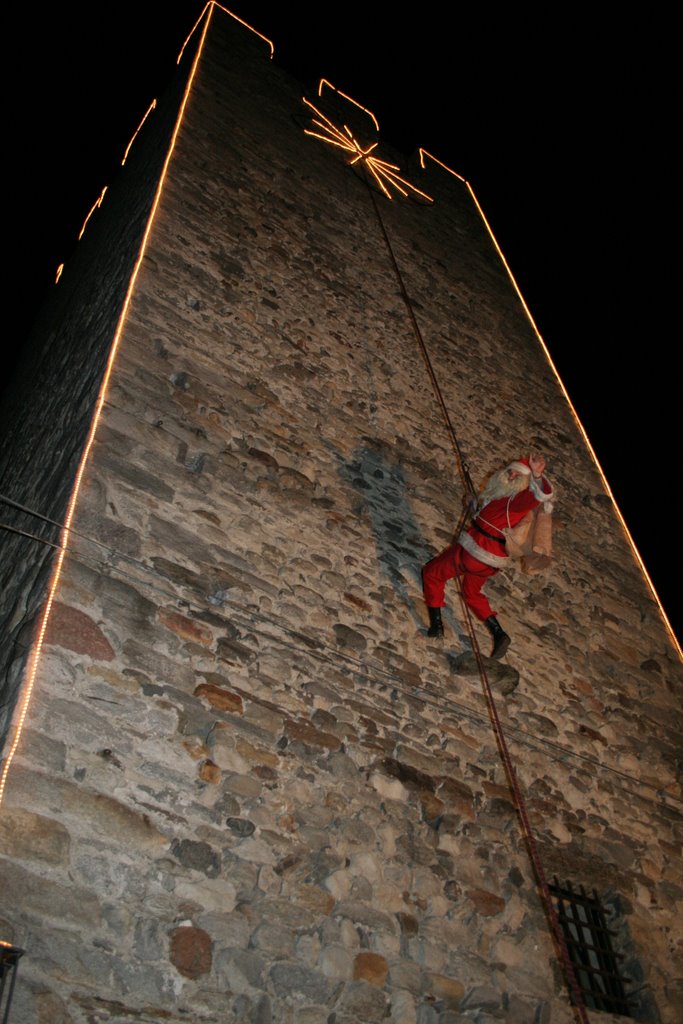 Babbo Natale arriva dalla torre by ori 64