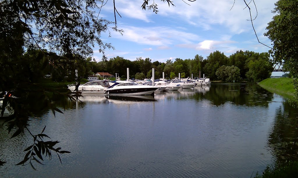 Marina in Vicinity of Beinheim by Trintignant