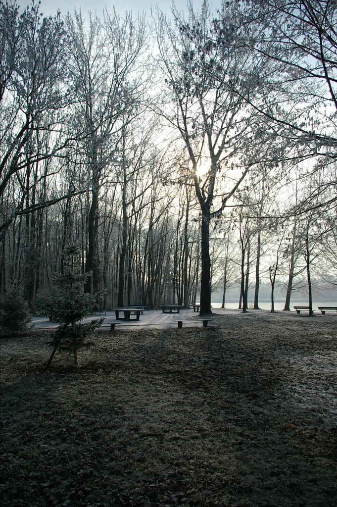 Tischtennis spielplatz am Kuhsee by buzzard525