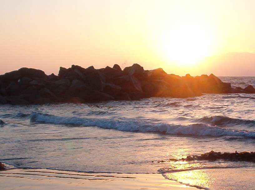 Sunset on Venice City Beach by dsr112180