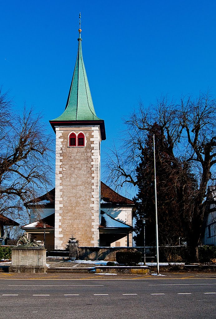 Kirche Wangen by Roland Lüthi