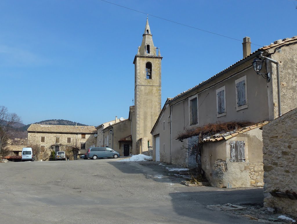 Saumane, l'église by Jacques Peyrelevade