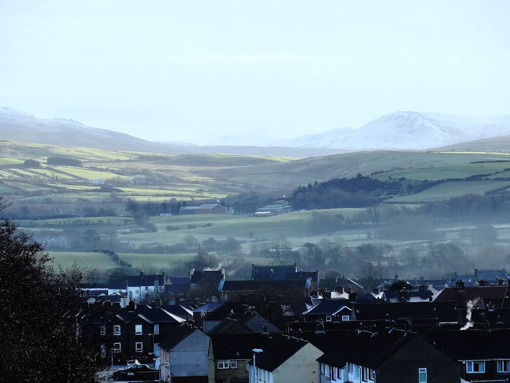 Egremont In The Valley On A Cold Winters Morning by Grace Hegarty