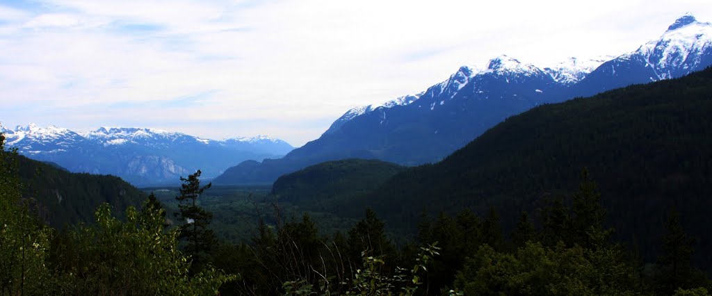 Cheakamus river valley.BC Canada. by Vaksmundsky Jaroslav