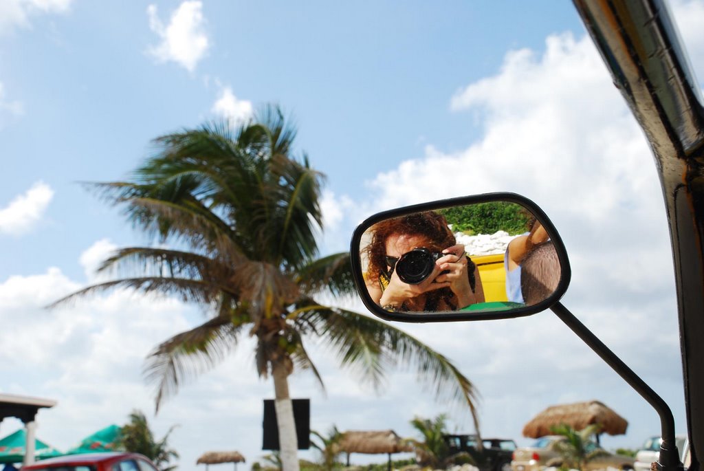 Reflection in Cozumel by Deniz Koksal