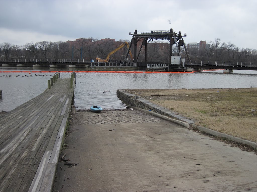 My boat Miranda getting ready to launch on the Anacostia by midatlanticriverrat