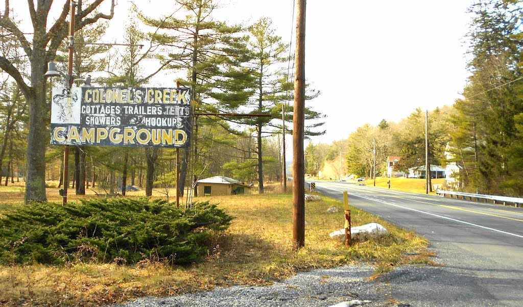 Colonel's Creek Campground, Historic Lincoln Highway, Route 30, 7000 Chambersburg Rd, Fayetteville, PA by Rock N Roll Doctor