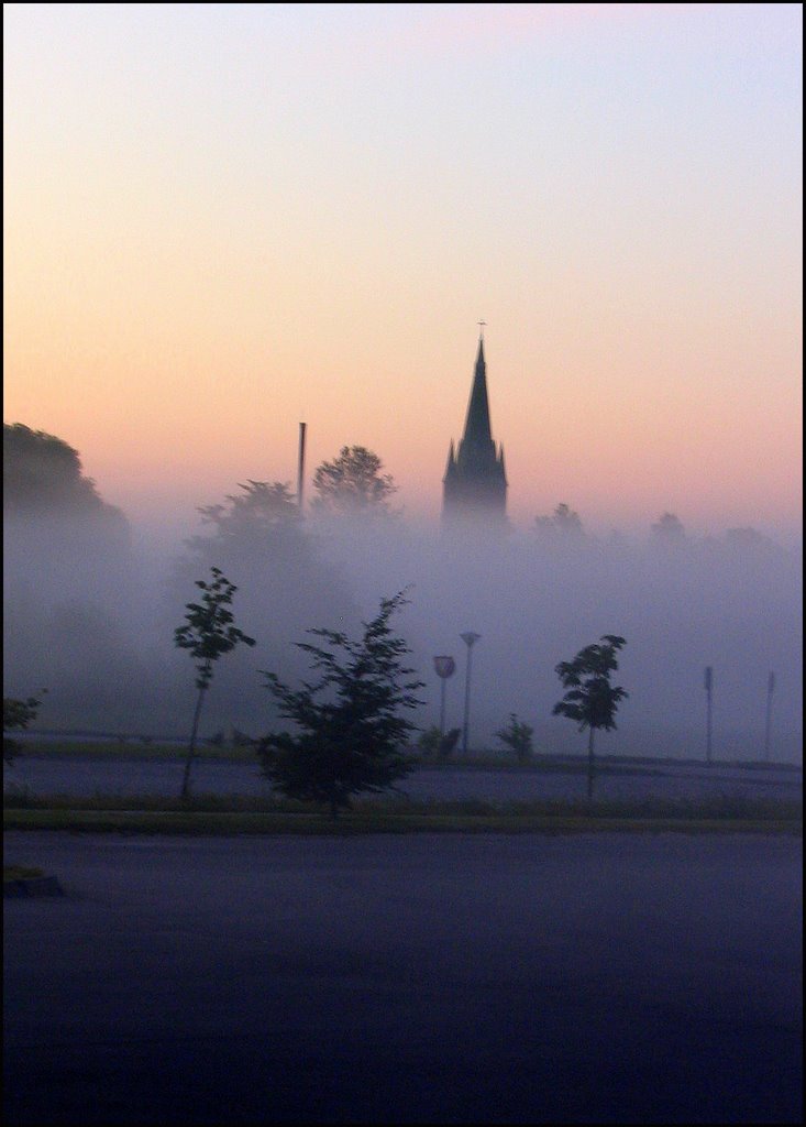 Church in mist by Laima Gūtmane(simka)