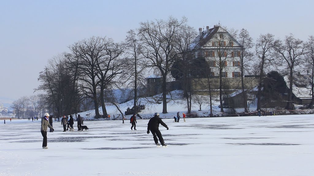 Schlittschuhspass auf dem Mauensee by PriSka