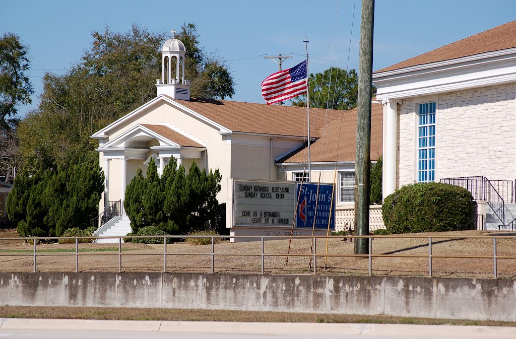 St John's United Methodist Church at Winter Haven, FL by Scotch Canadian