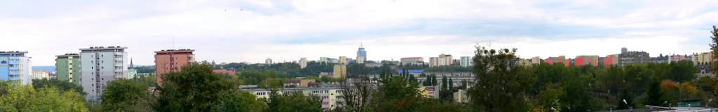 Panorama Szczecina z okolic ul. Wilczej by Piotrek