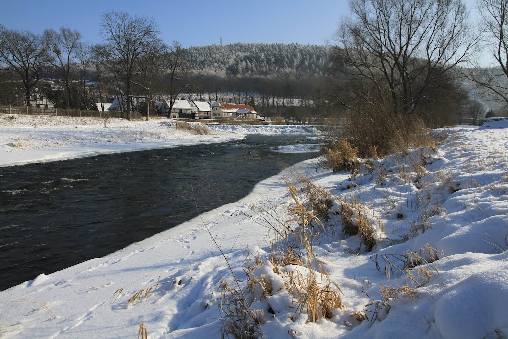 Wünschendorf - am Elsterwehr by Liebschwitz01