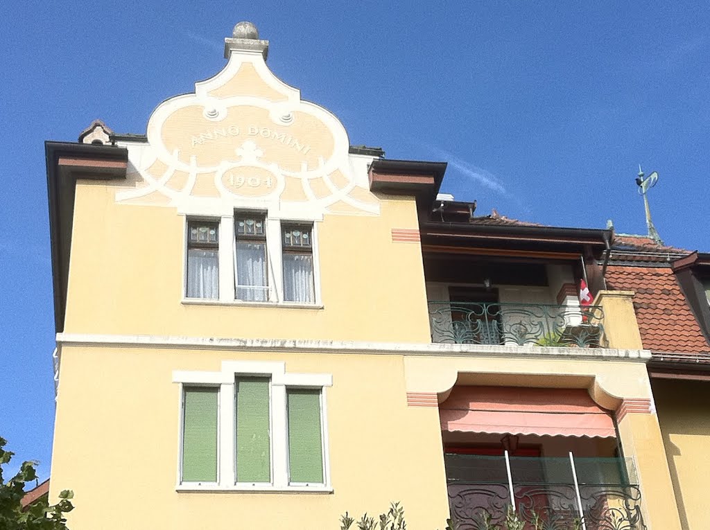 Montreux-Clarens, rue des Vergers 7 (David Bauer 1904) by Jacques Lasserre