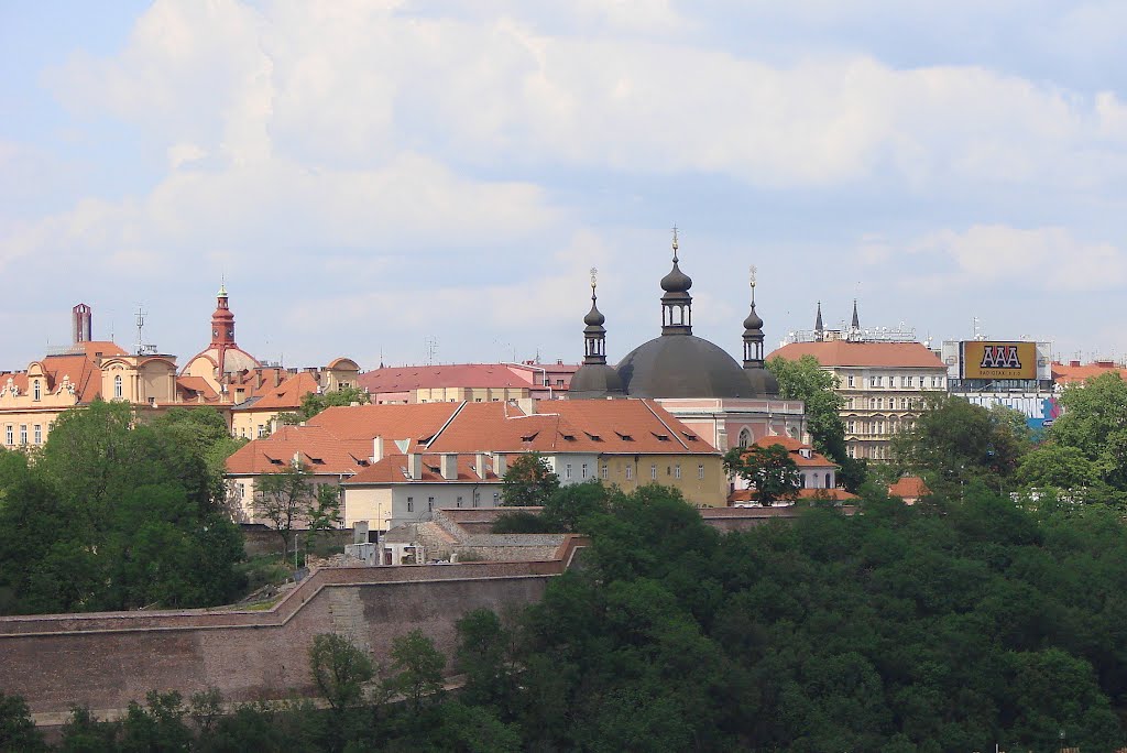 Church of Virgin Mary and Snkt. Charles the Big in Prague by Jarda1943