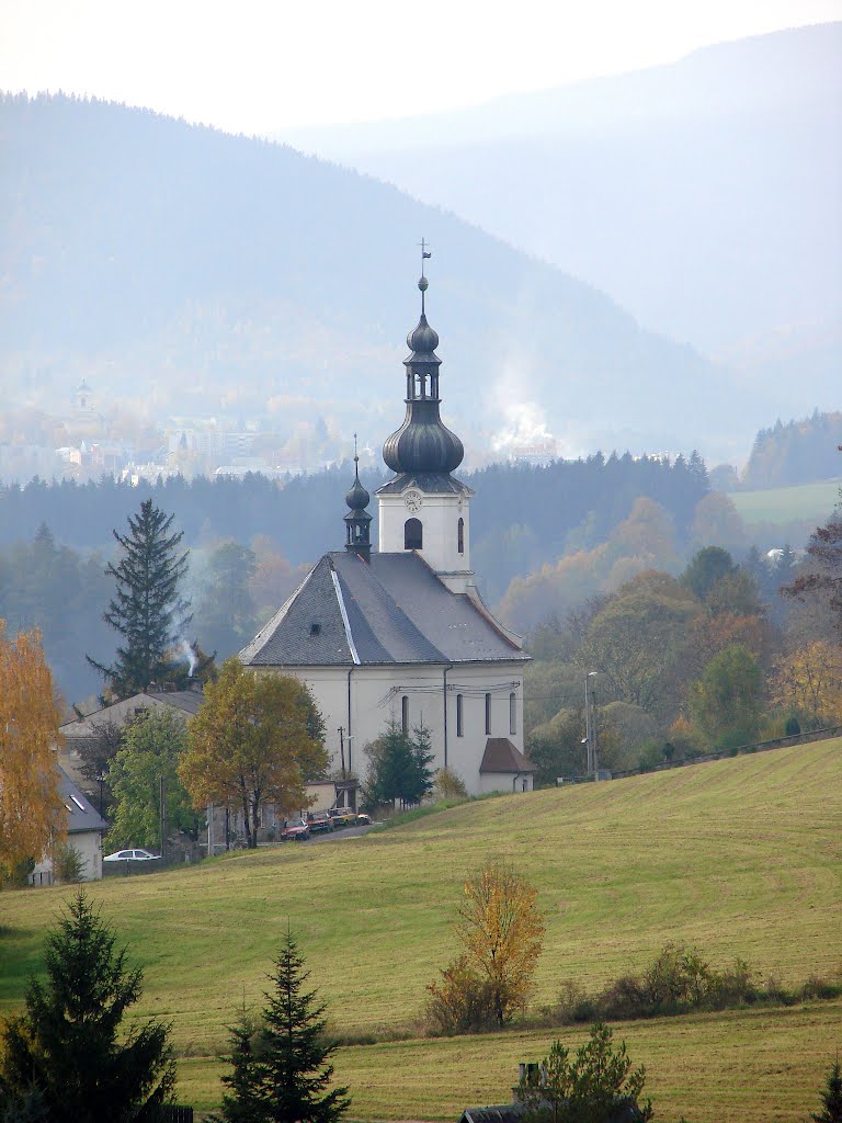 Church in Karlovice, Jeseniky by Jarda1943