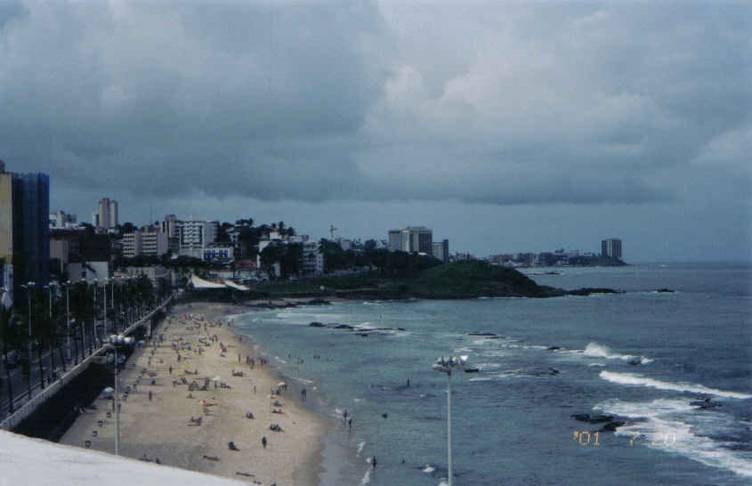 Entardecer na Barra, com vista para Ondina e Rio Vermelho-SSA-BA by Valéria Amaral