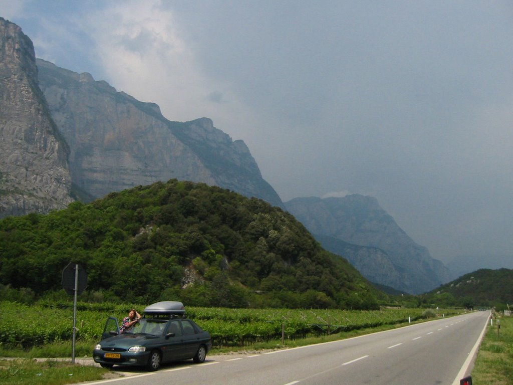 Route S45b, van Trento naar Riva del Garda by Feika