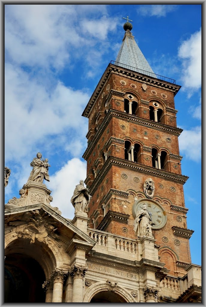 Torre de Basilica di Santa Maria Maggiore en Roma by Dénes László