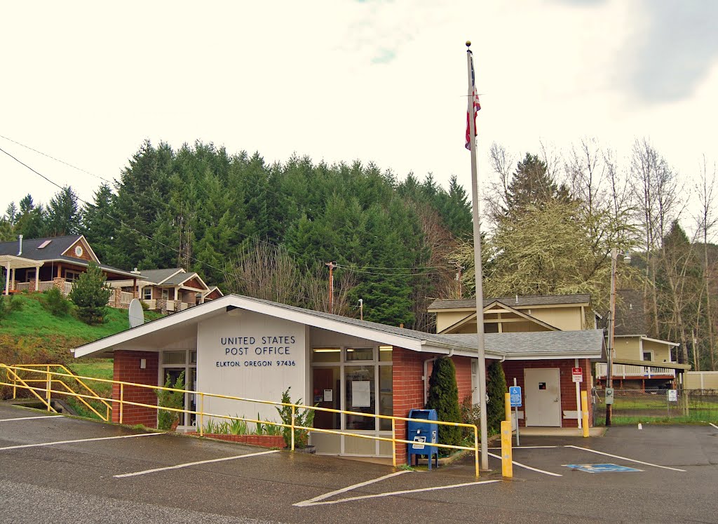 US Post Office, Elkton, OR by Jim Nieland