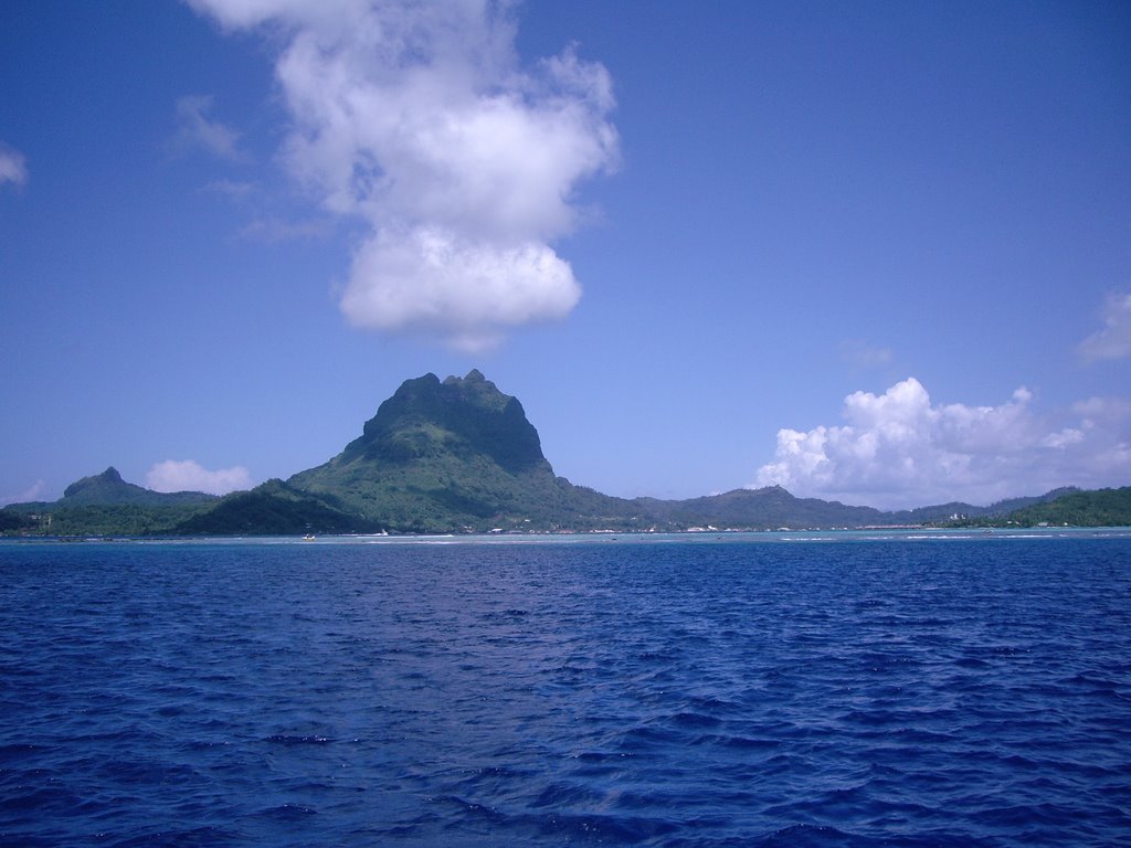 View to Mt Pahia - Worldtour by M.K. by Marc v. d. Waterkant