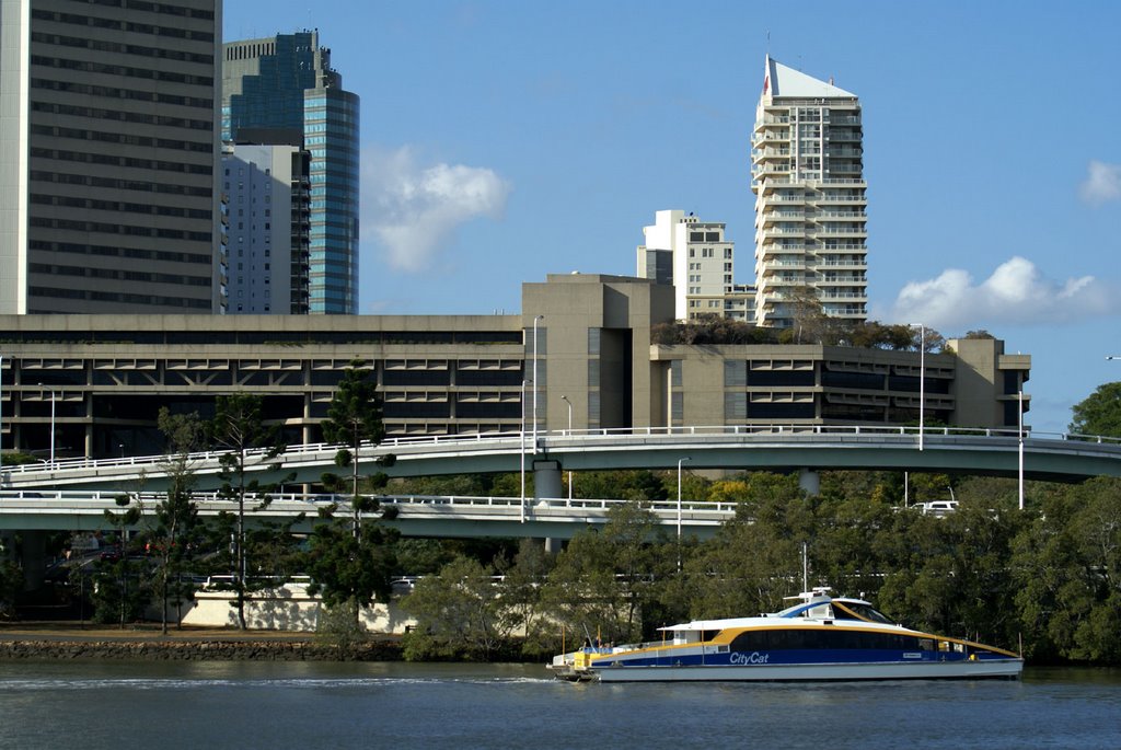 CBD and City Cat from Southbank by Peter & Shelly