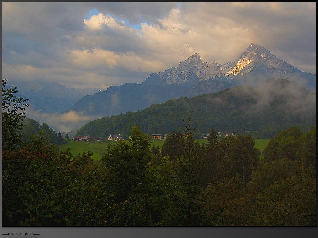 Mnt. Watzmann, Berchtesgaden, Germany by Hans J.S.C. Jongstra