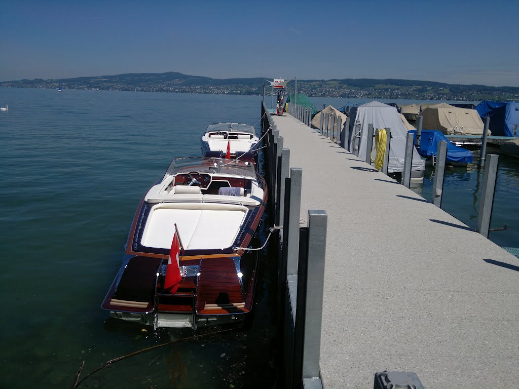 Boats at Lake of Zurich by Bootbauer