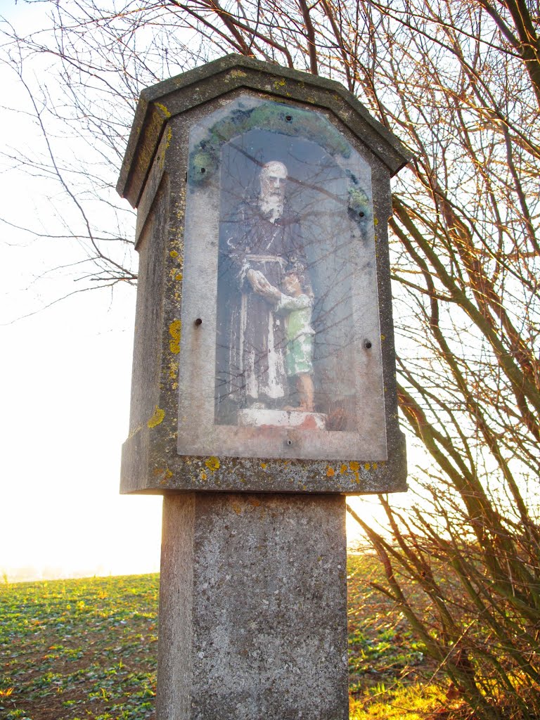 Hl. Konrad-Bildstock (20. Jhd.) an der Wenkheimer Straße by lebola