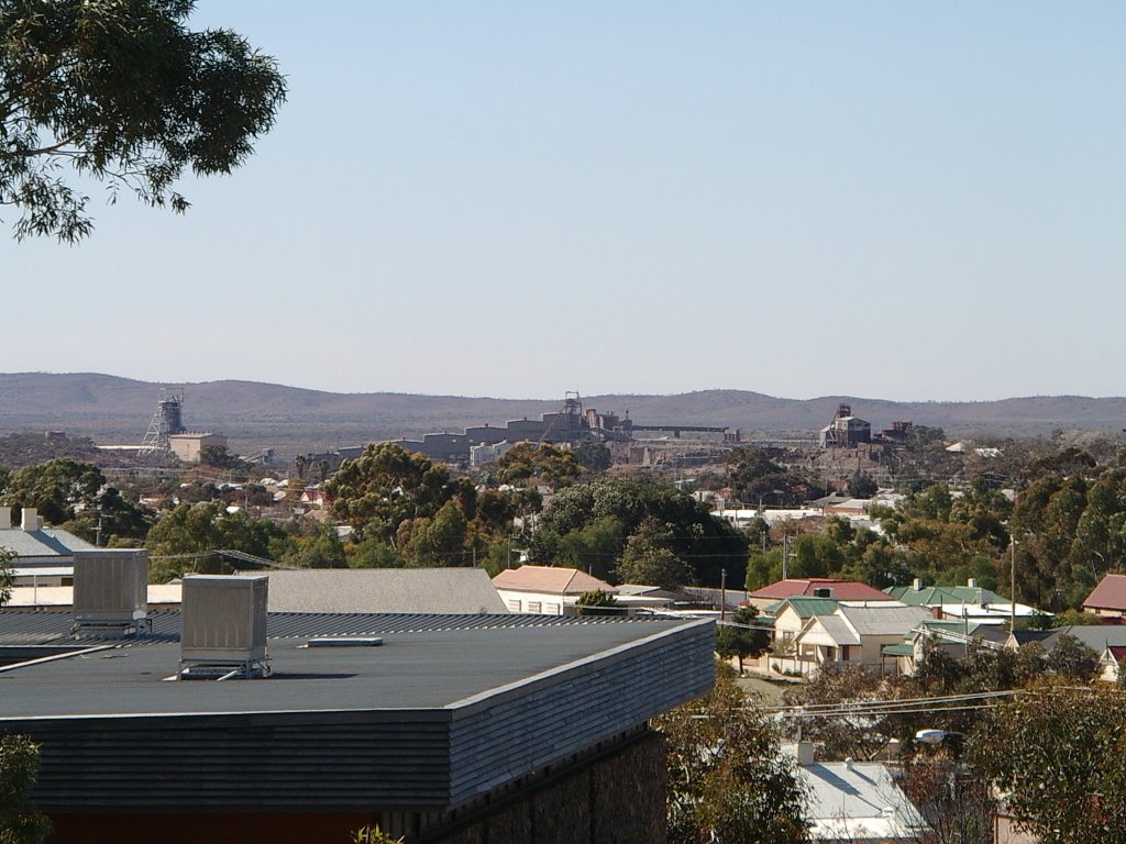 Mine Workings North Broken Hill by Ian R Garling