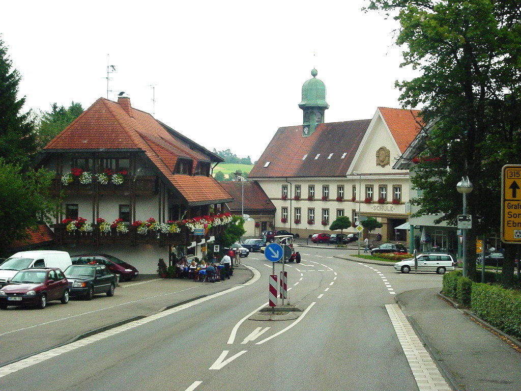 Alemania - Bonndorf im Schwarzwald - Martinstrasse -Ruta 315 - ecm by eliseo c. martínez