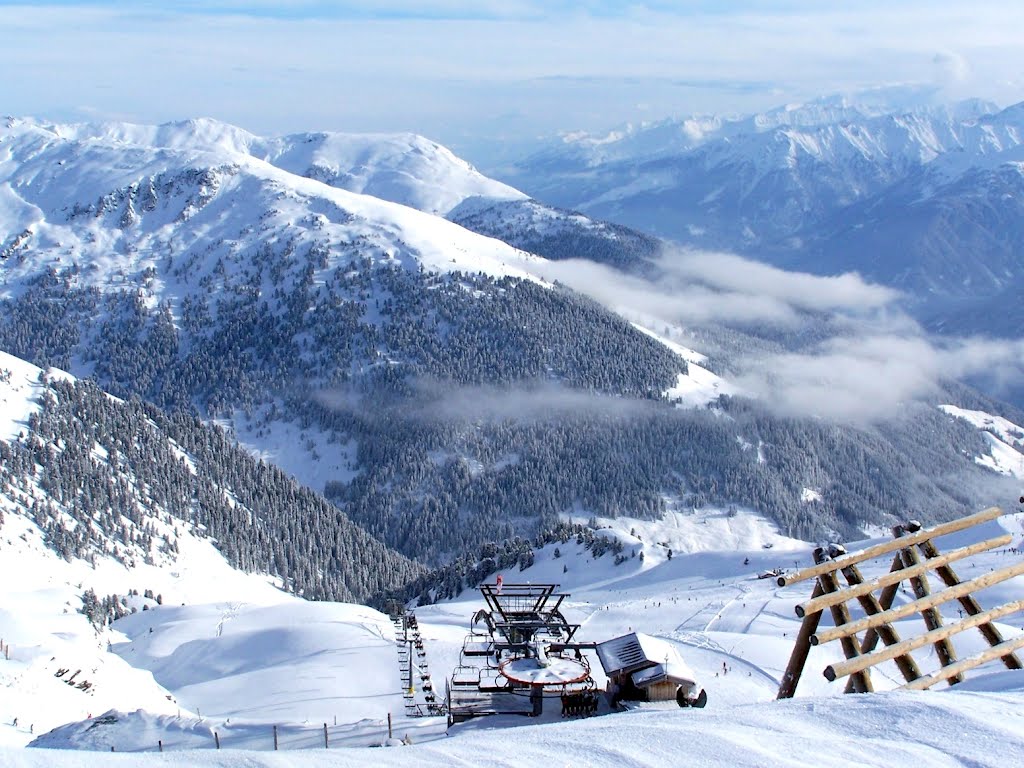 Königsleitenspitze; Blick zum Ronachgeier, Gernkogel by dietmarproske