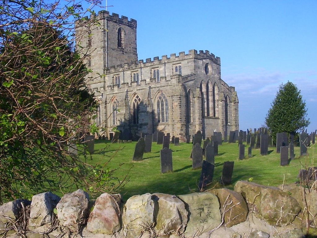 Breedon Church, Breedon on the Hill by Shiela Dixon