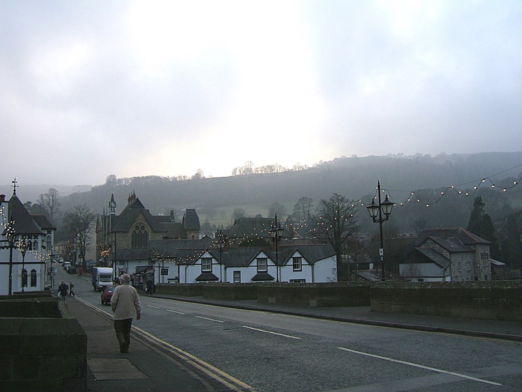 Llangollen, bridge over River Dee by John Naylor