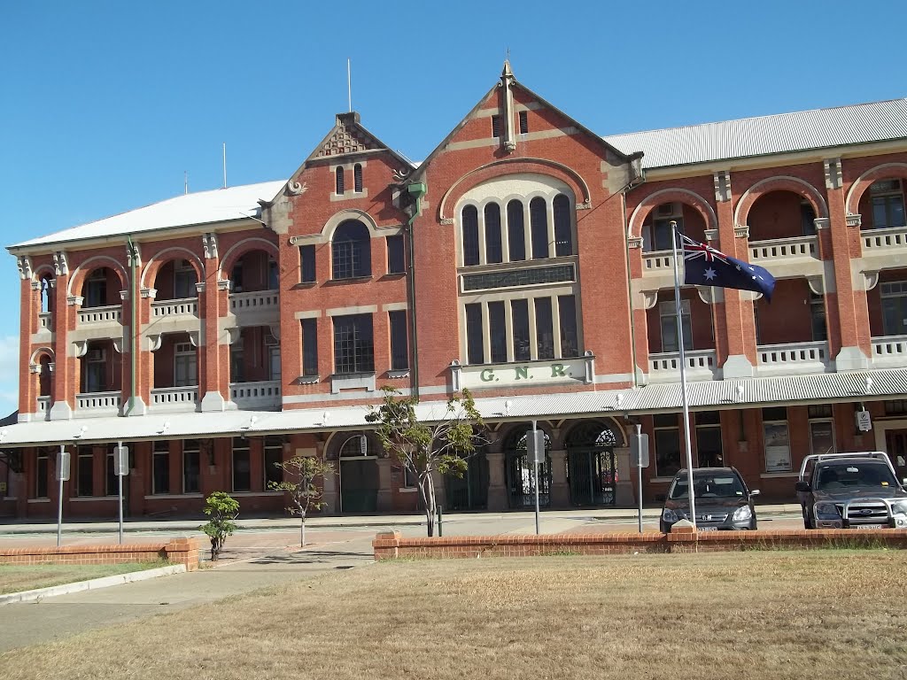 Old Railway Station, Townsville, Australia by Denise+Terry