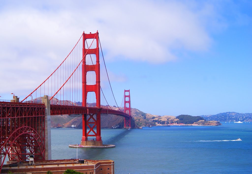 San Francisco. The Goden Gate Bridge by Andrey V. Kukushkin