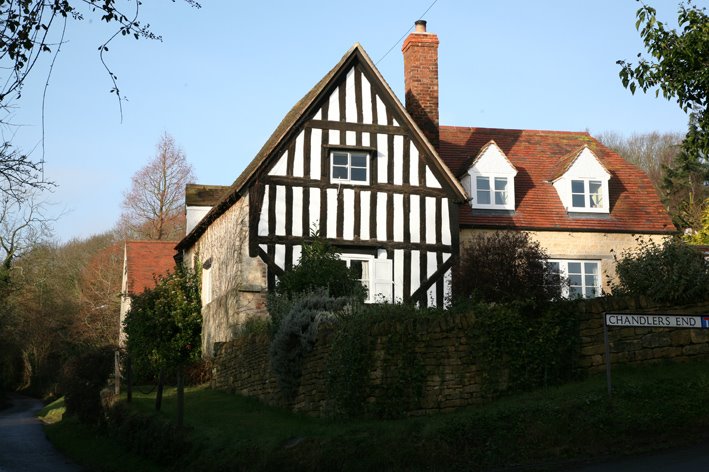 Ashton under Hill, Hill Cottage, Cotton's Lane by Graham Martin