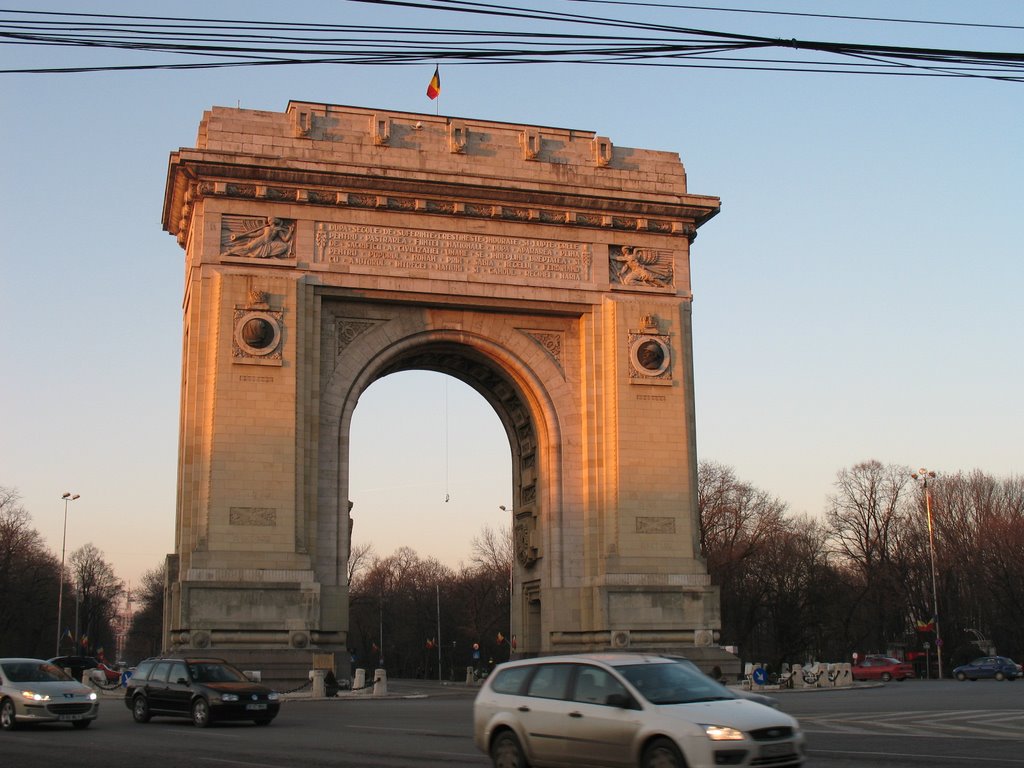 Arcul de Triumf 1decembrie07 by Mitrache Ionut