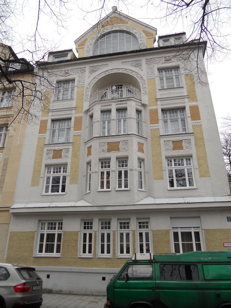 München, Ruffinistr. 4 (Johann Lang 1899-1900) by Jacques Lasserre