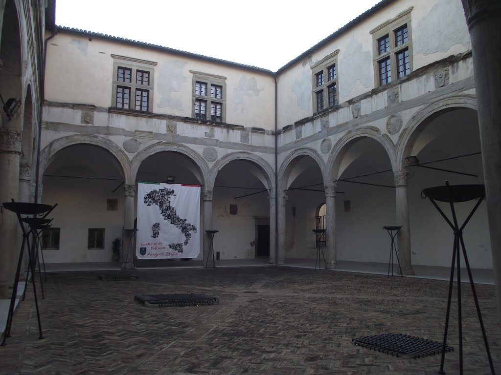 Palazzo Ducale - Camerino Macerata, República Italiana by Angelo Carlos Ronchi